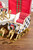 Resin & Metal Holiday Sleigh, White - Set Of 2 - Large 14"