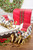 Resin & Metal Holiday Sleigh, White - Set Of 2