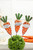 13.9"H Metal Easter Carrot Stake