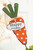 13.9"H Metal Easter Carrot Stake - Happy Easter
