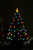 18" Nostalgic Christmas Tree, Green Lights Off