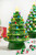 12" Nostalgic Tree Green