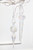 12" Finial Iridescent Glass Ornaments