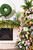 Spring garland and tree scene