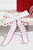13.5" x 9" White Bow Ornament