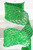4" x 10 Yard Green Mesh Wired Ribbon