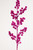 24" Hot Pink Glittered Cluster Berry Spike