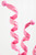 30" Glossy Frizzy Curly Ball Spray - Pink Close Up
