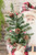 18” Plaid Santa with Tree & Bells Figure - Tree Detail