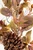 28" Fall Leaves and Pinecone Spray - Close-up