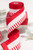 4" x 10 Yard Peppermint Striped Ribbon