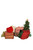Lighted Napping Santa - Back