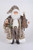 Lighted Natural Fawn Santa - Front