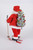 Lighted Ski Santa - Back