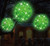 5.5" Twinkling Green Crystal Sphere Box Image