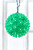 5.5" Twinkling Green Crystal Sphere