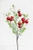 20” Pod Leaf Frosted Christmas Spray