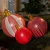 Outdoor Lifestyle Shot of Christmas Ornaments