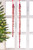 16.5" Glass Icicle Ornament - Shown with the 12.5" Glass Icicle Ornament