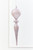 12" - 13" Iridescent Glitter Finial Glass Ornament - Onion Option