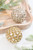 5” Mercury & Pearl Beaded Glass Ornament