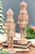 15" Resin Wood Carved Toy Soldiers