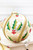 5" - 7" Glass Holly Ball & Finial Ornament - Ball