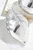 4" - 5.5" Glass Jewel  Ball & Finial Ornament - Finial Detail
