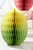 14"H Paper Honeycomb Ombre Egg, 3 Asst
Green