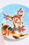 8" Round Christmas Plates S/4
Deer