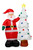 Santa Nostalgic Tree Inflatable
