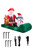 Santa's Dog Sled Inflatable
With Accessories