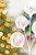 15" Iridescent Ball Pick - Close-Up