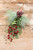 16" Green & Burgundy Berry Pine Cedar Pick