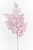 35" Pink Glitter Fern Spray