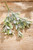 17" Flocked Mistletoe Christmas Bush