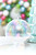 6" Clear Iridescent Ball Ornament