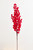 33" Red Flocked Berry Spray