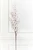 33" White Flocked Berry Spray
