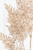 31" Champagne Glitter Cedar Spray - Close-Up
