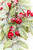 31" Iced Red Berry Leaves Teardrop
Detail