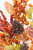 35" Mixed Berry, Leaves & Pinecone Spray - Close-Up