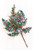 15" Glitter Berry Cedar Pine Pick