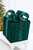 16" Green Velvet Sequin Gift Box