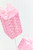 28" Pink Mesh Gift Box Spray - Close-Up