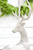 11" Resin Laying Carved Deer - Opposite Profile