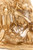 8.5" Resin Golden Nativity Scene - Mary and Baby Jesus Detail