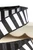 1.5" x 10 Yard Black & White Halloween Stripe Ribbon - Close-Up