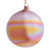 5" Iridescent Bronze Glass Ball Ornament - Shown with a White Background