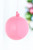 5" Shiny Pink Glass Ball Ornament